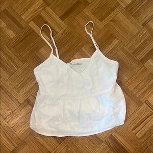 Abercrombie & Fitch White Camisole Top